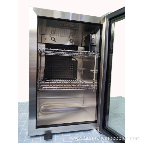 66L Wholeasle PriceCompressor Glass Door Beverage Cooler